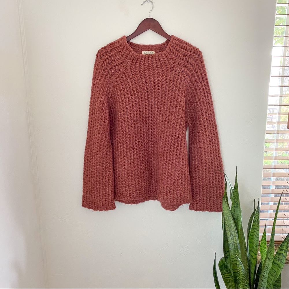Listicle Knit Sweater